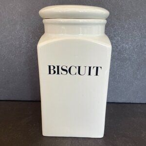 Vintage "Biscuit" Jar Canister Habitat UK Designed by Terence Conran MINT